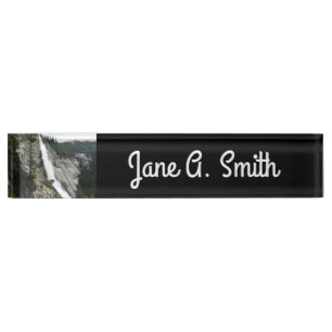 Nevada Falls at Yosemite National Park Nameplate