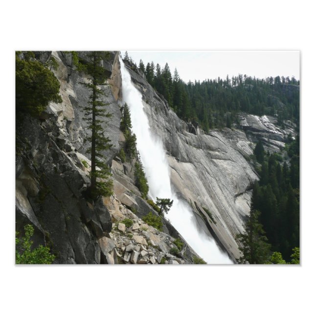 Nevada Falls at Yosemite National Park Photo Print (Front)