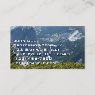 Nevada Falls from the Panorama Trail Business Card