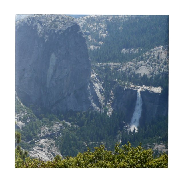 Nevada Falls from the Panorama Trail Tile (Front)