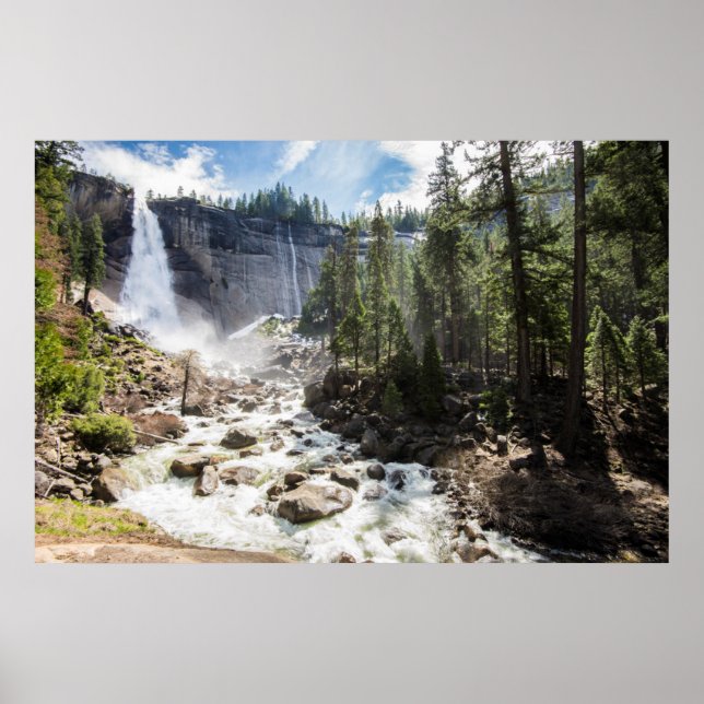 Nevada Falls Poster (Front)