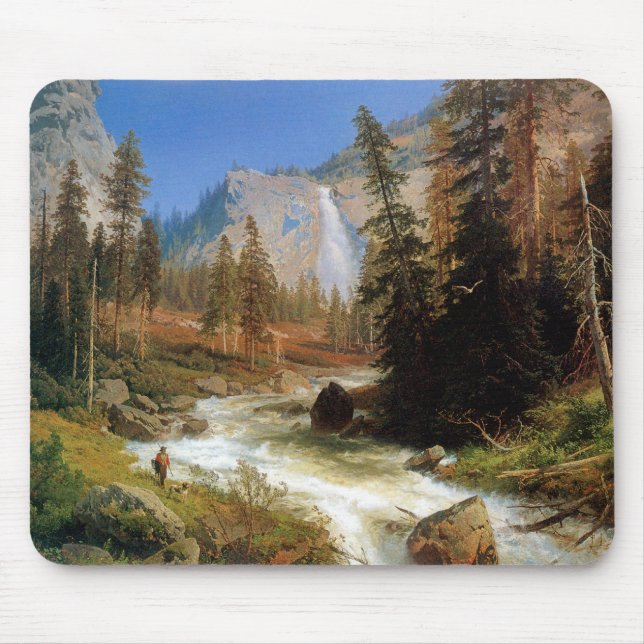 Nevada Falls, Yosemite Mouse Pad (Front)