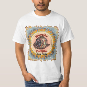 Nevada Firefighter  t shirt