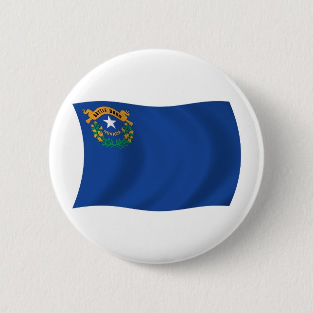 Nevada Flag Button (Front)