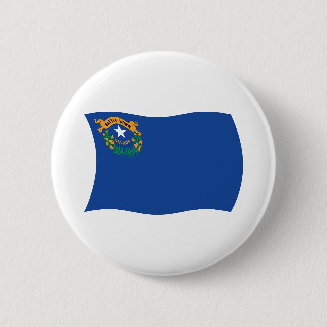 Nevada Flag Button (Front)
