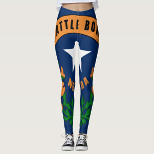 Nevada flag leggings