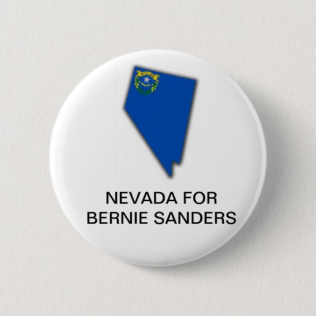 NEVADA for BERNIE SANDERS  2020 Button (Front)