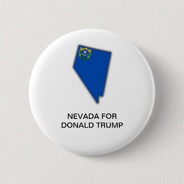 NEVADA for DONALD TRUMP 2020 Button (Front)