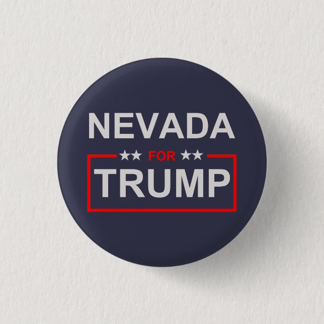 Nevada for Trump 3 Cm Round Badge (Front)