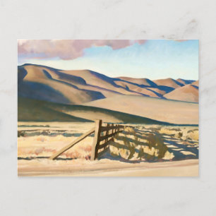 “Nevada Hills” by Maynard Dixon Postcard