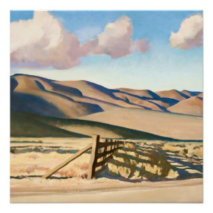 “Nevada Hills” by Maynard Dixon Poster