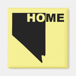 Nevada Home Away From State Fridge Magnet
