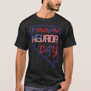 Nevada Home Happy Nevada Day Halloween T-Shirt