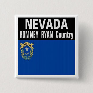 NEVADA is Romney Ryan Country Button