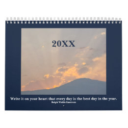 Nevada Landscape Photos with Inspirational Quotes Calendar
