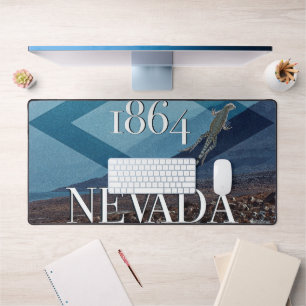 Nevada Landscape Poster Desk Mat