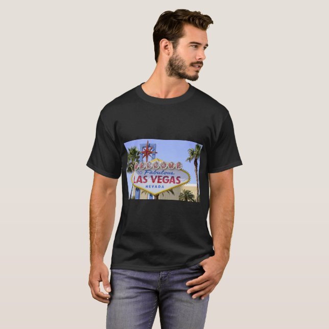 Nevada  Las Vegas  Welcome  T-Shirt (Front Full)