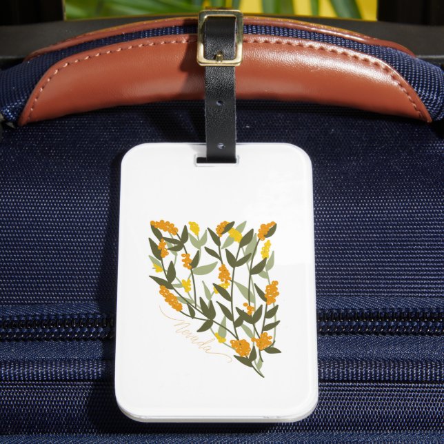 Nevada Luggage Tag (Front Insitu 2)