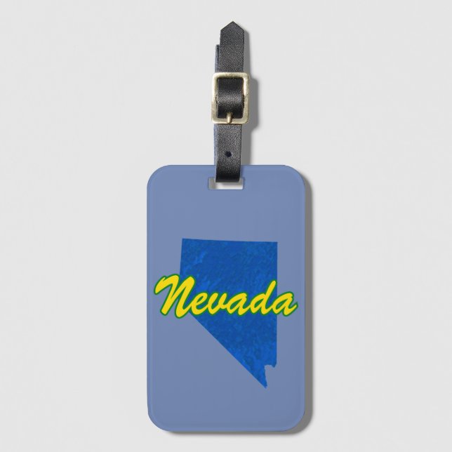 Nevada Luggage Tag (Front Vertical)