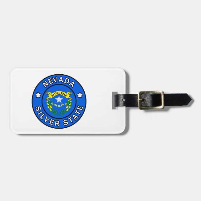 Nevada Luggage Tag (Front Horizontal)
