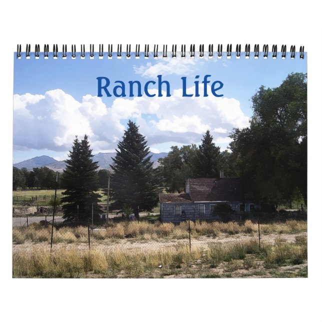 Nevada Ranch Life Calendar (Cover)