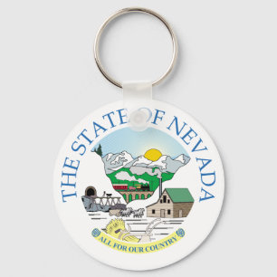 Nevada sign key ring