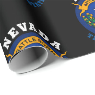 NEVADA SILVER STATE FLAG WRAPPING PAPER