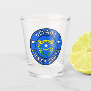Nevada Silver State Shot Glass
