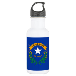Nevada State Flag 532 Ml Water Bottle