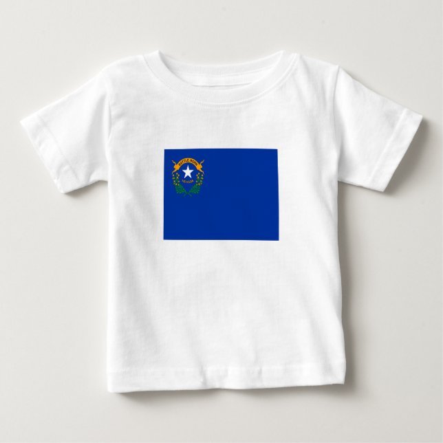 Nevada State Flag Baby T-Shirt (Front)