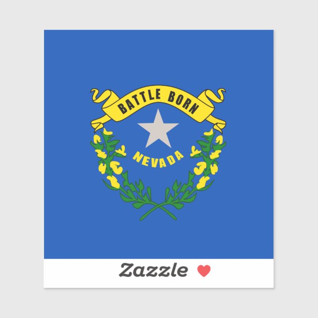 Nevada State Flag Design (Sheet)