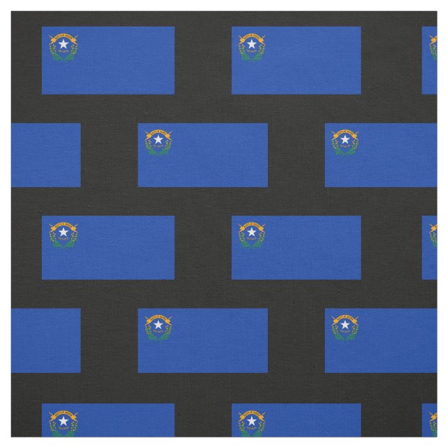 Nevada State Flag Fabric (Swatch)