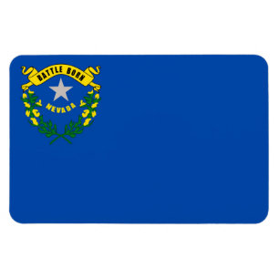 Nevada state flag magnet
