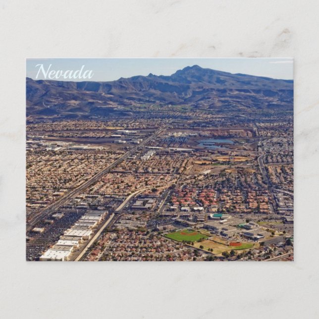 Nevada State Postcard (Front)