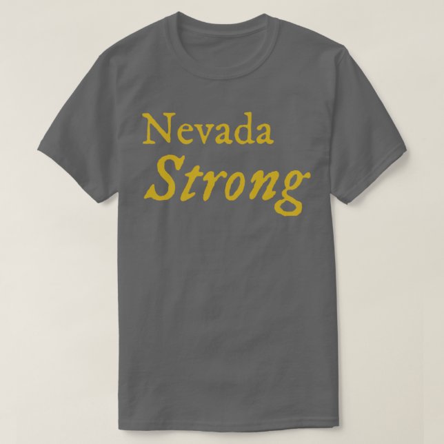 Nevada Strong  T-Shirt (Design Front)