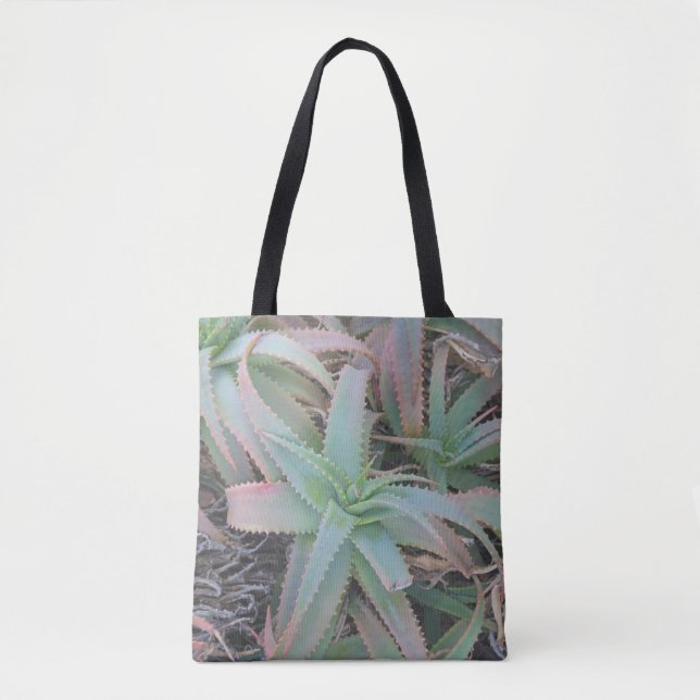 Nevada succulents       tote bag (Front)