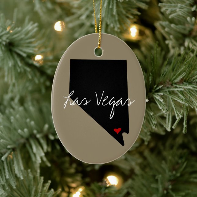 Nevada Town Ceramic Tree Decoration (Tree)
