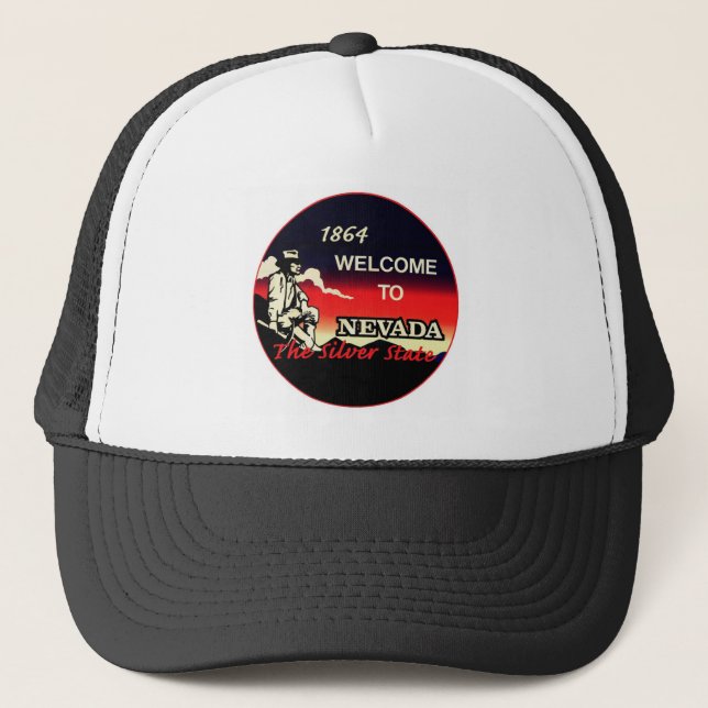 NEVADA TRUCKER HAT (Front)