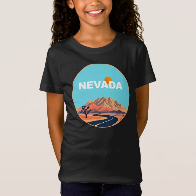 Nevada United States of America T-Shirt (Front)