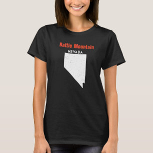 Nevada Usa State America Travel Nevadan Battle Mou T-Shirt