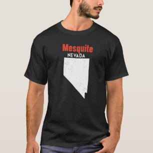 Nevada Usa State America Travel Nevadan Mesquite T-Shirt