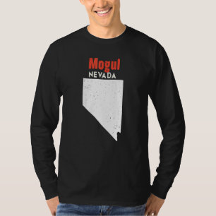 Nevada Usa State America Travel Nevadan Mogul T-Shirt