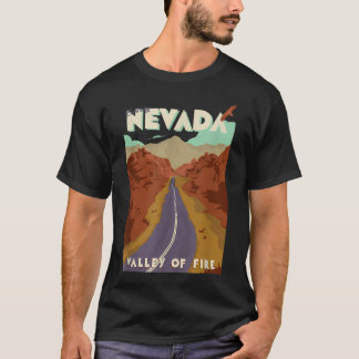 Nevada Valley Of T-Shirt