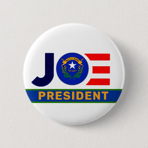 Nevada wants Joe 2020 6 Cm Round Badge