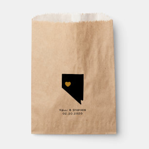 Nevada Wedding Favour Treat Sacks, Gift Bags
