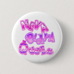 nevaplayatext 6 cm round badge