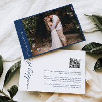 NEVE Minimal Elopement Wedding Announcement