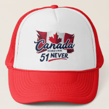 Never 51, Canada Forever, Canadian Flag Maple Leaf
