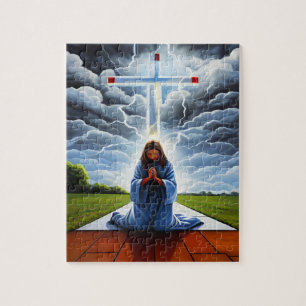 Never Alone Christian Art Puzzle