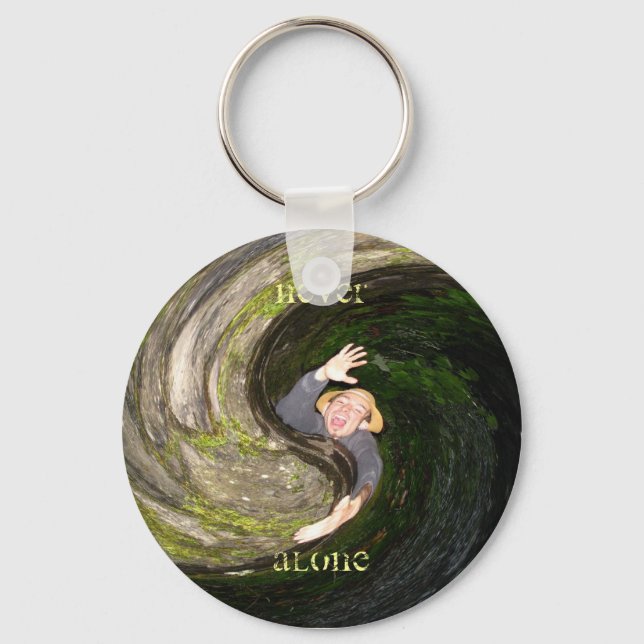 Never Alone Keychain (Front)